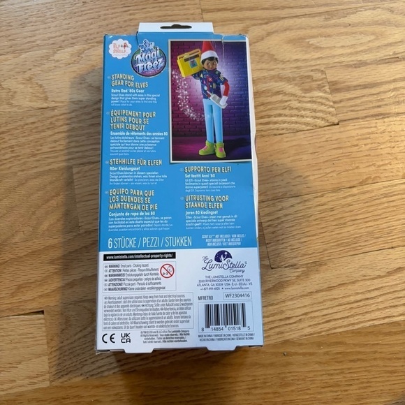 Elf on the Shelf Magic Freeze 80s 90s Boom Box Outfit Stand Up Equipment - Picture 3 of 4